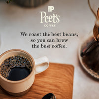 Peet's  Coffee, Dark Roast Decaffeinated Ground Coffee - Decaf Major Dickason's  Blend 10.5 Ounce Bag