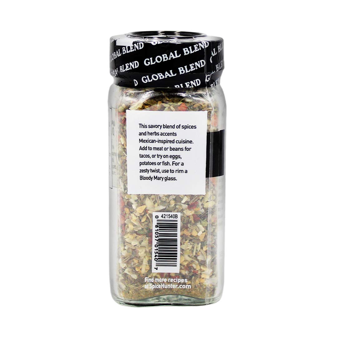 The Spice Hunter Mexican Seasoning Blend, Salt Free, 1.5-Ounce Jar