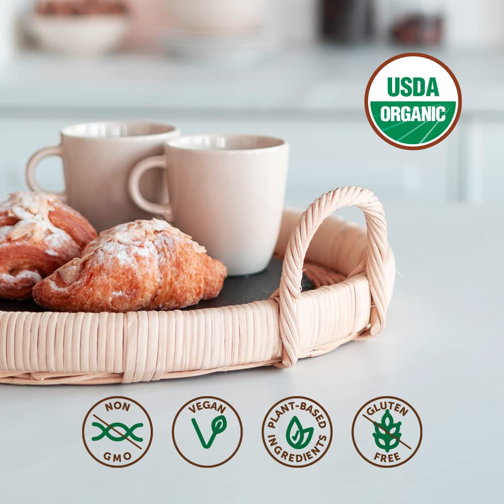 Super Organics Cardio Support Coffee Brew Cups With Superfoods & Probiotics Keurig K-Cup Compatible Cardiovascular Health Medium Roast, USDA Certified Organic, Vegan Coffee, 10ct