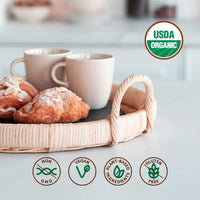 Super Organics Energy Boost Coffee Brew Cups with Superfoods & Probiotics Keurig K-Cup Compatible Energizing, Stamina Medium Roast, USDA Certified Organic, Vegan, Non-GMO, 10ct
