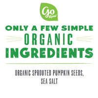 Go Raw Pumpkin Seeds with Sea Salt, Sprouted & Organic, 14 oz. Bag | Keto | Vegan | Gluten Free Snacks | Superfood