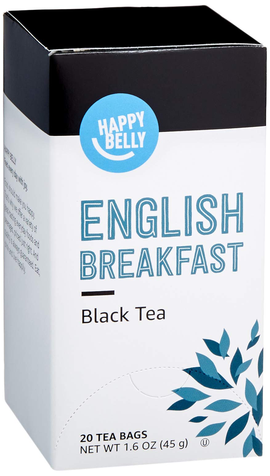 Happy Belly English Breakfast Tea Bags, 20 Count