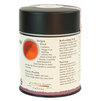The Tao of Tea, Cranberry Orange Herbal Tea, 4 Ounce Tin