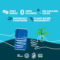 Zevia Organic Sugar Free Iced Tea, Earl Grey Tea Blood Orange, 12 Fl Oz (Pack of 12)