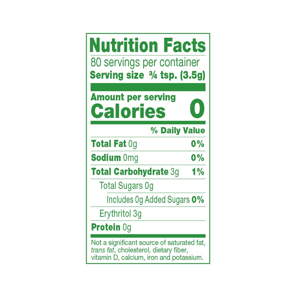 Truvia Original Calorie-Free Sweetener from the Stevia Leaf Spoonable (9.8 Ounce Stevia Jar)