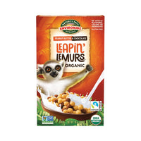 Leapin Lemurs Peanut Butter & Chocolate Organic Cereal, 10 Oz Box, Gluten Free