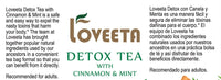 Loveeta Wellness Moringa Tea Ginger & Lemon - 15 Tea Bags (Gmo Free, Gluten Free, Dairy Free, Sugar Free & 100% Natural)