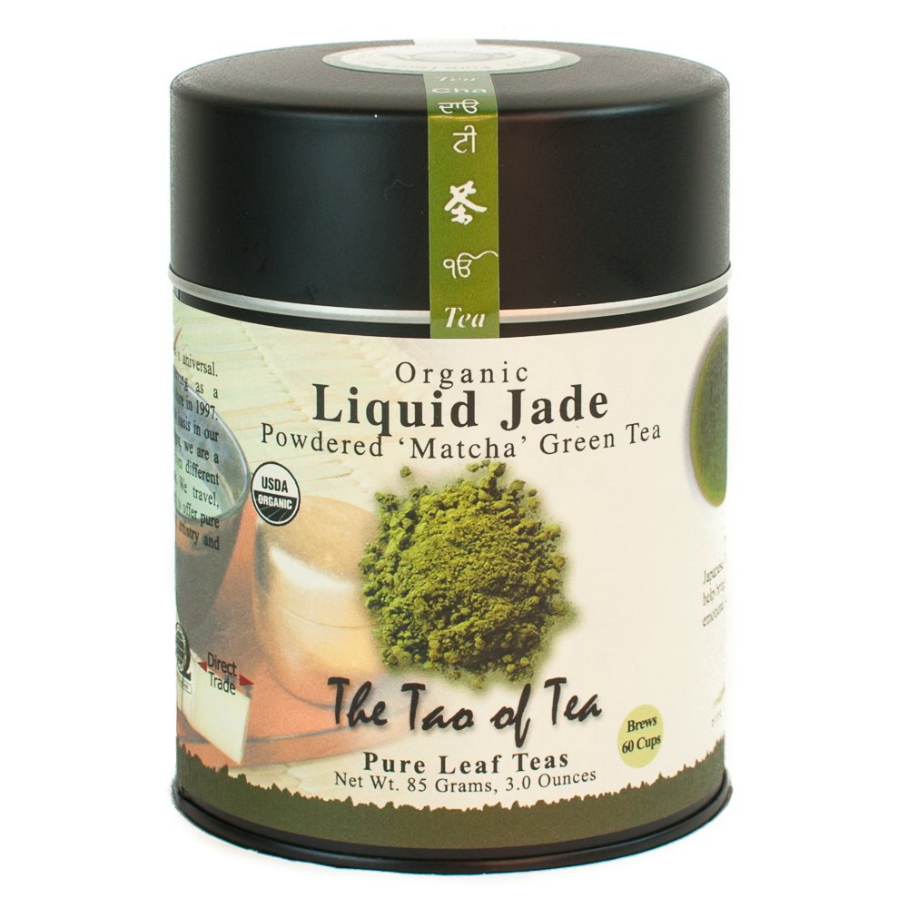 The Tao of Tea Liquid Jade Powdered Matcha Green Tea, Loose Leaf, 3 Oz