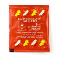 Matcha Love Japanese Matcha + Apple + Ginger, 60 Premium Tea Bags