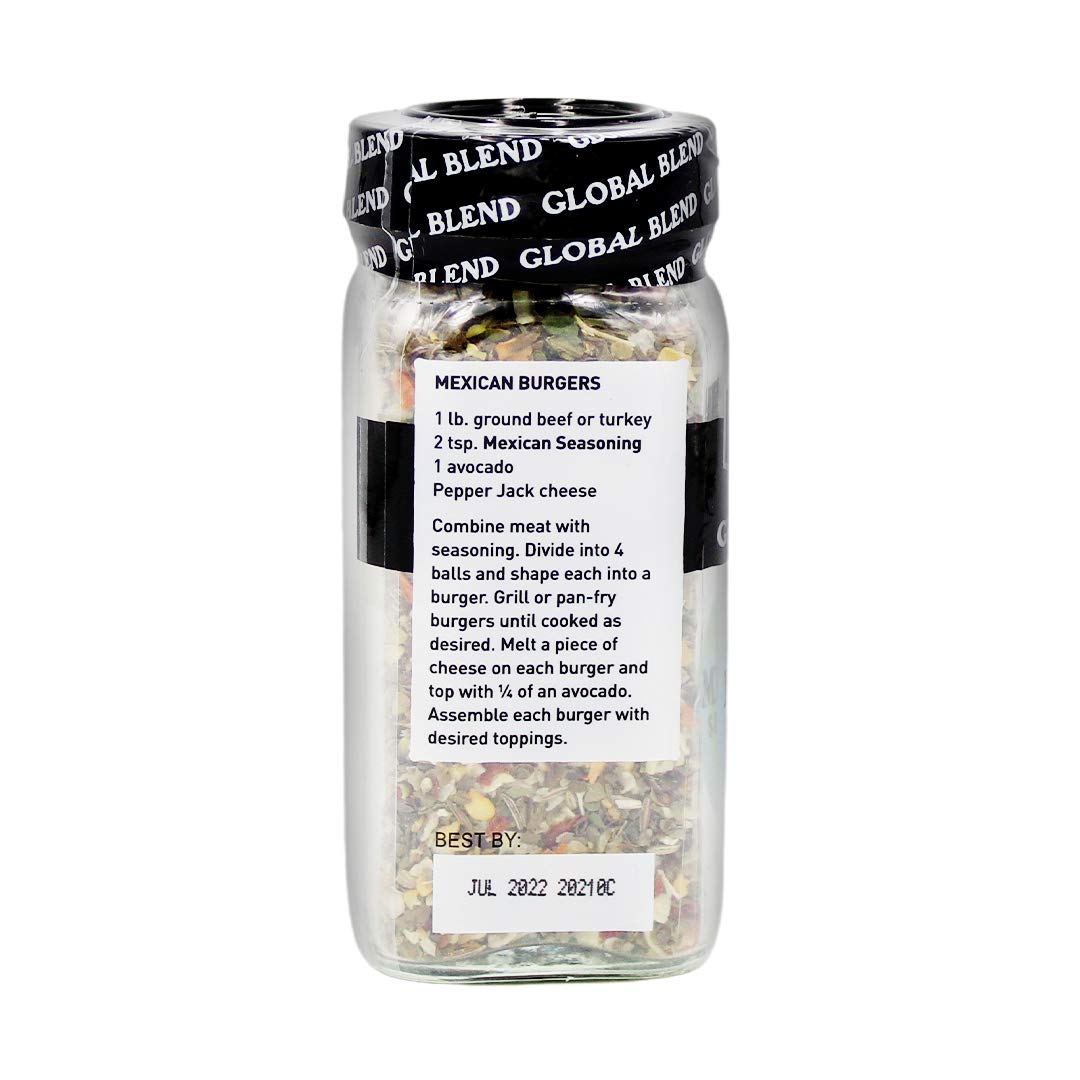 The Spice Hunter Mexican Seasoning Blend, Salt Free, 1.5-Ounce Jar