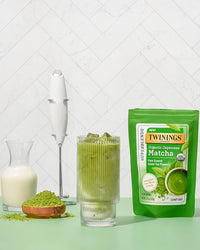 Twinings Organic Japanese Matcha, Pure Ground Green Tea Powder Culinary Grade, 3.53 Ounce/100g Bag