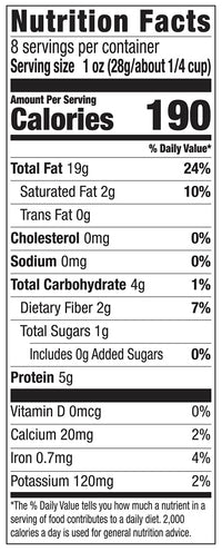 Happy Belly Chopped Walnuts, 8 Ounce