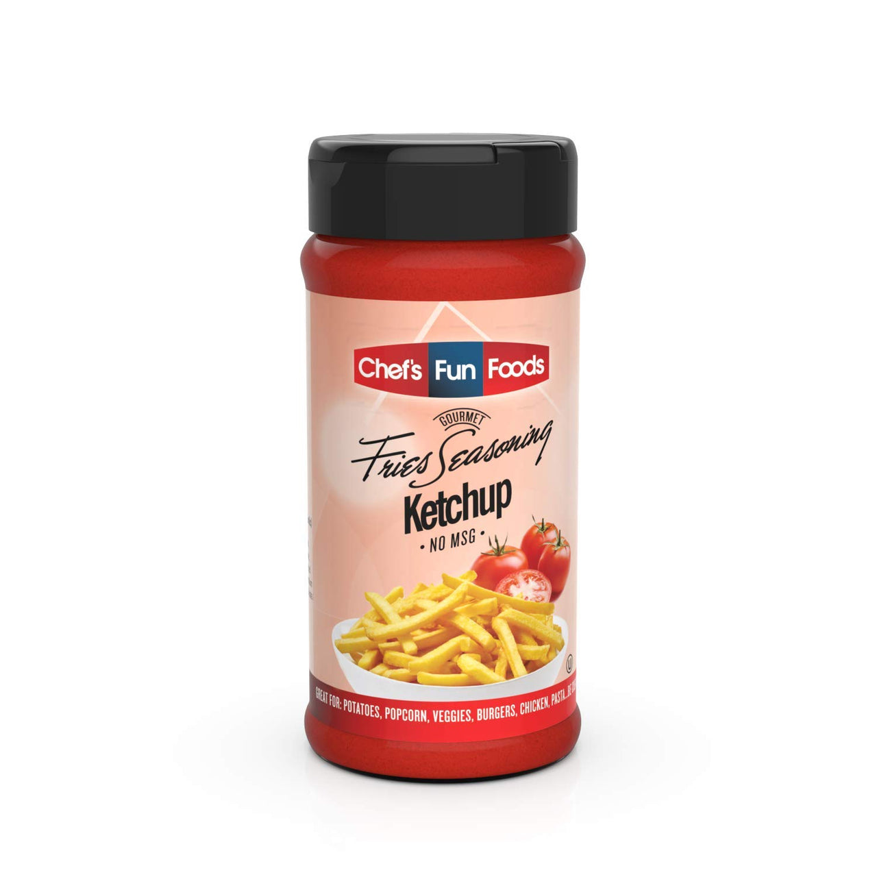 Gourmet Fries Seasonings Bottle, Ketchup, 10 Ounce