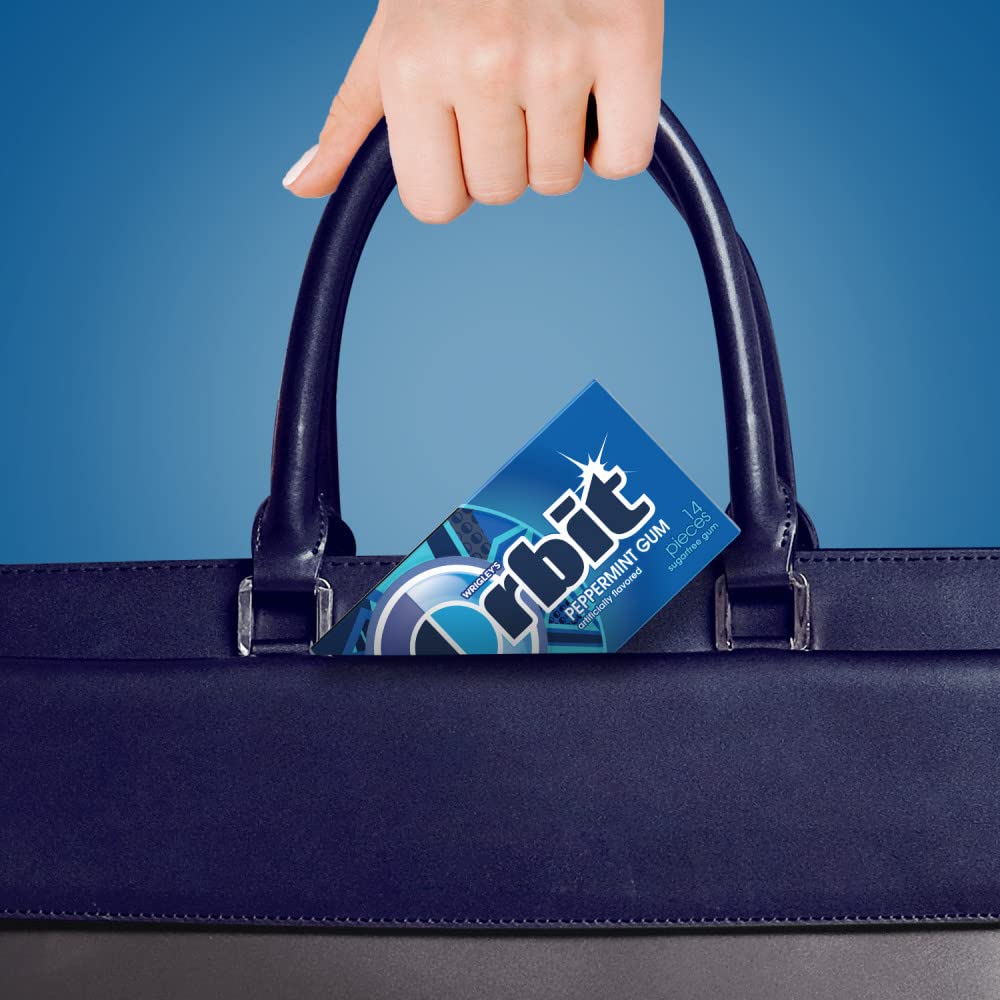 Orbit, Peppermint Sugarfree Gum, 42 ct