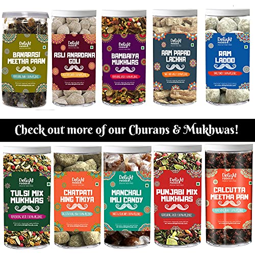 Delight Foods Traditional Churans - Hygienically Packed (Ram Laddo, 300G)