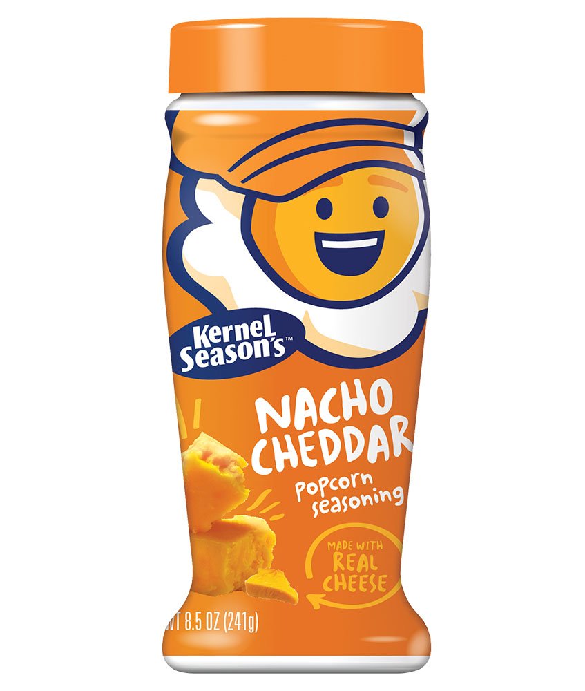 Kernel Season's  Nacho Cheddar Seasoning, 8.5 Ounce Shakers (Pack of 2)