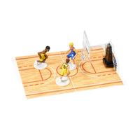 DecoSet Basketball All Net Cake Topper, 5-Piece Cake Decoration Set, Birthday Decorations with 3 Figurines and Backboard, For All Size and Shape Celebration, Birthday or End of Season Cake