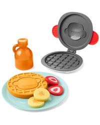 Skip Hop Play Food Set, Zoo Waffle-y Fun (Discontinued by Manufacturer)