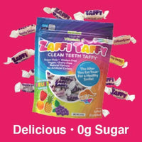 Zollipops Candy Clean Teeth Keto Sugar Free Taffy, Variety Pack, 3 Oz Pack of 2