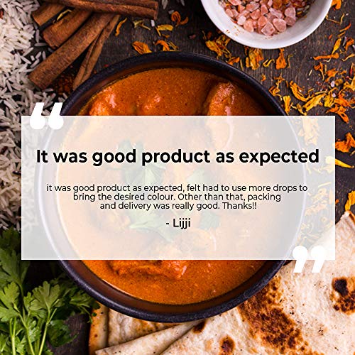 S P R I G Natural Extracts For Colouring Food And Beverage | Paprika Extract | Orange-Red Colour | 15ml