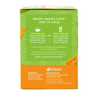 Matcha Love Japanese Matcha + Turmeric + Yuzu, 60 Premium Tea Bags