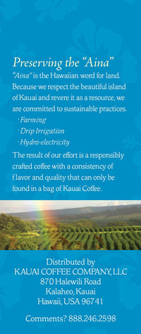 Kauai Hawaiian Ground Coffee, Koloa Estate Dark Roast (10 oz Bag) - Gourmet Arabica Coffee from Hawaii's  Largest Coffee Grower - Bold, Rich Blend