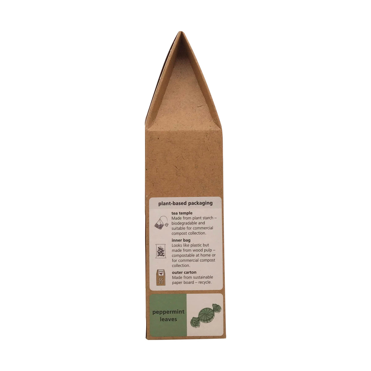 Teapigs Peppermint Leaves Tea Bags Made with Whole Leaves , 15 Count (Pack of 1)