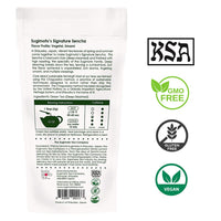 [Sugimoto Tea] Japanese Sen Cha Green Tea, Deep-Steamed (Fukamushi) Style, Award-Winning, Authentic Loose Leaf Tea, Resealable Foil Pouch (3.5 oz x 1 Pack)