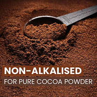 Kitchiez Natural Cocoa Powder, 200g [ Ghana Cacao Beans, Unsweetened, Non-alkalised, Pure Cocoa]