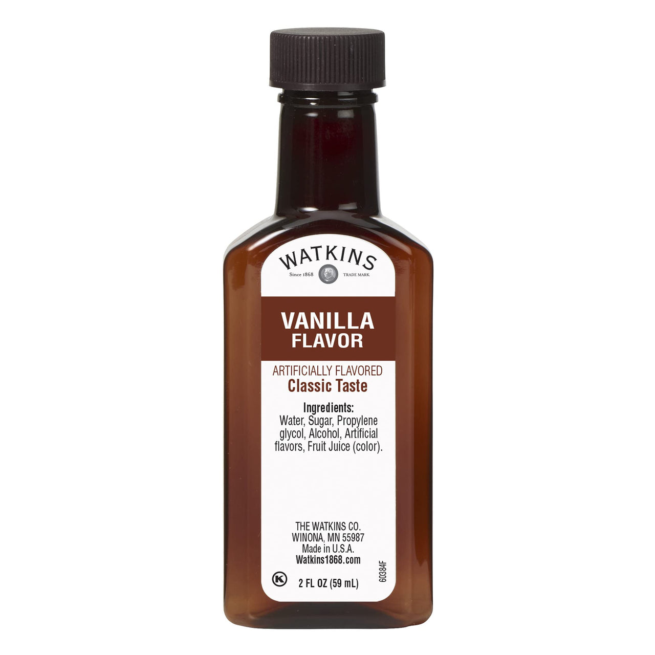 Watkins Vanilla Flavor, 2 oz. Bottle, 1-Pack