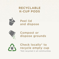 Peet's  Coffee Flavored K-Cup Pods, Caramel Brle (22 Count) Single Serve Pods Compatible with Keurig Brewers