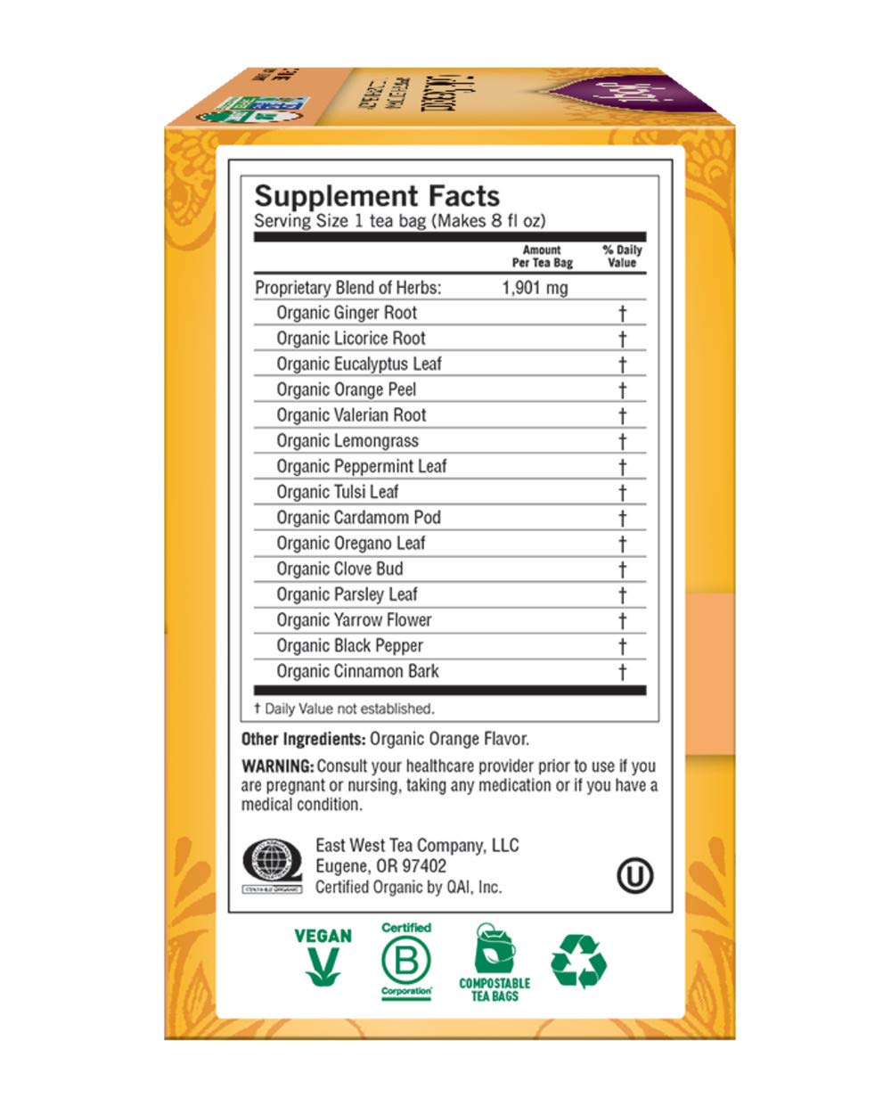 Yogi Tea, Cold Season, 16 Count