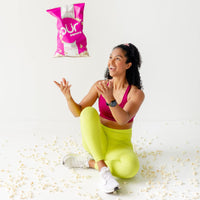 PUR Popcorn | 100% Whole Grain Snack | Nut & Peanut Free, Vegan, Non-GMO & Gluten Free | Sweet & Salty Flavored Popcorn (Pack of 1)