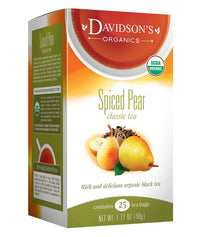 Davidson's  Tea Spiced Pear, 25 Count Tea Bag