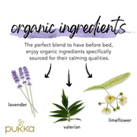 Pukka Organic Tea Bags, Night Time Herbal Tea with Chamomile, Lavendar & Valerian, Perfect for Easing into a Soothing Sleep, 20 Count (Pack of 3) 60 Tea Bags