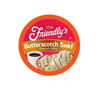 Friendly's  Flavored Ice Cream Coffee Pods, Compatible with Keurig K Cup Brewers (Butterscotch Swirl, 12 Count)