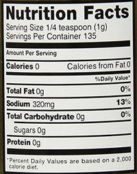 Johnny's  Seasoning Salt, 4.75 Ounce