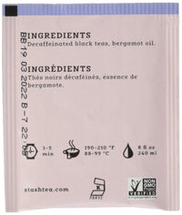 Stash Tea Decaf Earl Grey Tea, Box of 100 Tea Bags