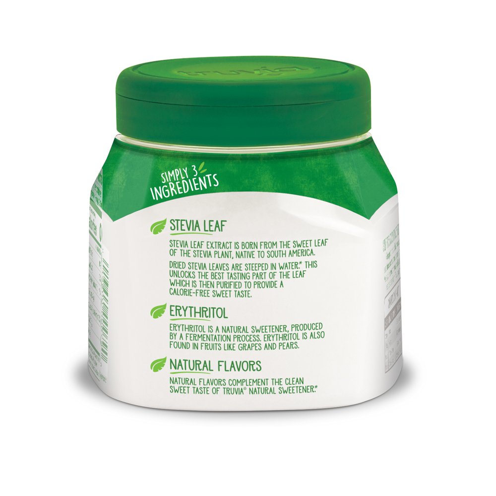 Truvia Original Calorie-Free Sweetener from the Stevia Leaf Spoonable (9.8 Ounce Stevia Jar)