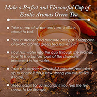 Exotic Aromas Herbal Green Tea, (200 G serves 100 cups) with Ashwagandha, Giloy, Amla, Cinnamon, Fennel, , Peppermint and Moringa, Green Tea for Weightloss, Detox and Immunity