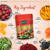 Happilo Premium International Dried Tropical Fruit Medley 200g | Wholesome & Vitamin Rich Healthy Snack | No Artificial Colors, Gluten Free, No Preservatives