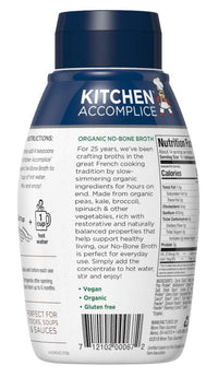 Kitchen Accomplice Organic Plant-based Vegan No-bone Broth Concentrate, 12 Oz
