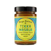 Maya Kaimal Tikka Masala Sauce, Mild Indian Simmer Sauce with Tomato and GaramMasala Spices. Vegetarian, Gluten Free, 12.5 oz
