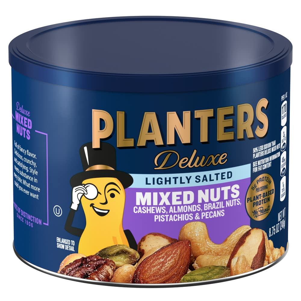 Planters Lightly Salted Deluxe Mixed Nuts (8.75 oz)