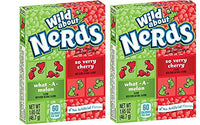 Wild About Nerds, What-A-Melon and so verry Cherry, Pack of 2 (46.7g x 2pack)
