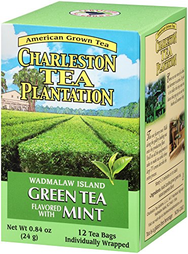 American Classic Pyramid Teabags, Island Green Mint, 12 Count, 0.84 Oz