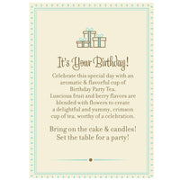 Harney & Sons Birthday Party Tea, Decaf, Sachets Decaffeinated 30 Count