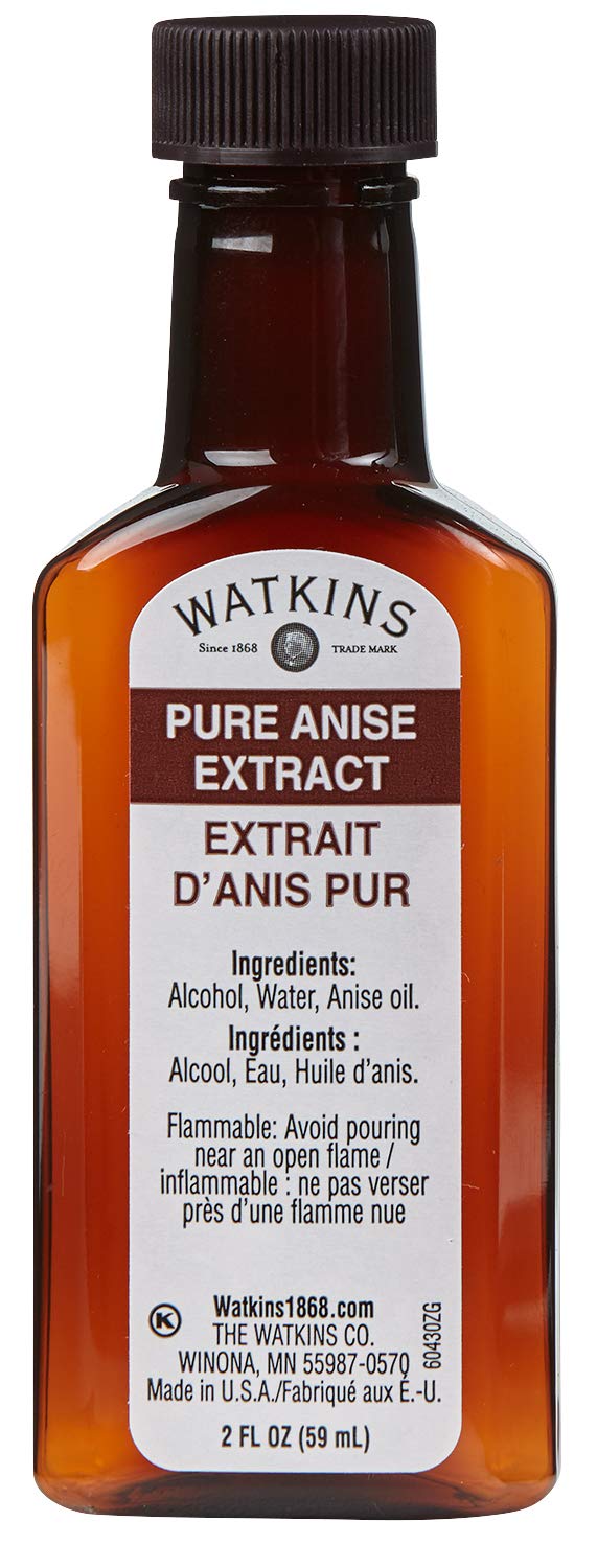 Watkins Pure Anise Extract, 2 oz. Bottles, Pack of 6 (Packaging May Vary)