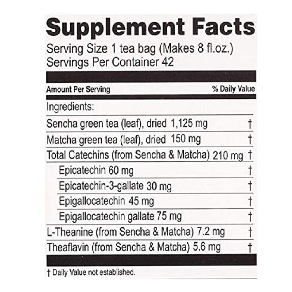 Hyleys Matcha Tea Bags with Ginger - 25 Tea Bags (Japanese Pure Matcha Wellness Green Tea)