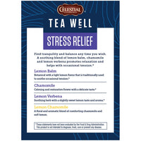Celestial Seasonings TeaWell Herbal Tea, Stress Relief, Lemon Chamomile, Caffeine Free Wellness Tea, 12 Tea Bags (Pack of 1)